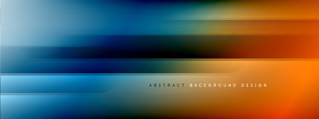 Motion concept neon shiny lines on liquid color gradients abstract backgrounds. Dynamic shadows and lights templates for text