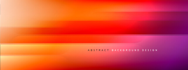 Motion concept neon shiny lines on liquid color gradients abstract backgrounds. Dynamic shadows and lights templates for text