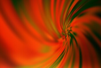 Dark Orange vector blurred bright texture.