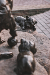 bronze statue