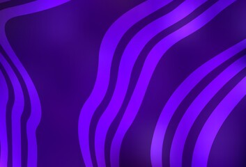 Dark Purple vector template with lines.