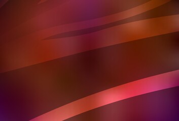 Dark Red vector abstract blurred background.