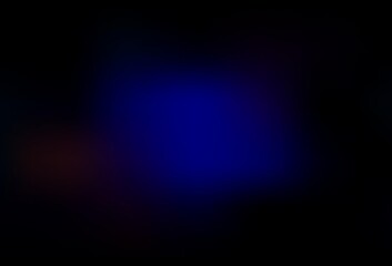 Dark BLUE vector blurred shine abstract background.