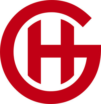 GH logo , G and H logo , Circle logo, club logo