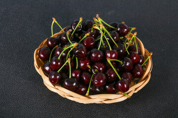 Ripe sweet tasty cherry  berry