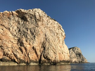 Fototapeta na wymiar capo caccia cliffs at alghero