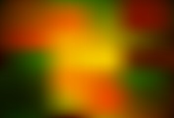 Dark Orange vector abstract bright pattern.