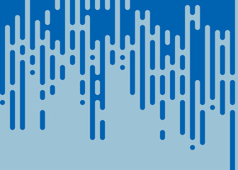 Abstract Rounded Color Lines halftone transition background illustration