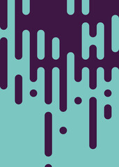 Abstract Rounded Color Lines halftone transition background illustration