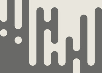 Abstract Rounded Color Lines halftone transition background illustration