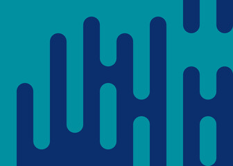 Abstract Rounded Color Lines halftone transition background illustration