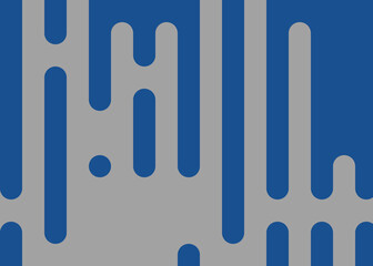 Abstract Rounded Color Lines halftone transition background illustration