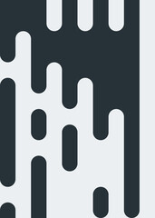 Abstract Rounded Color Lines halftone transition background illustration