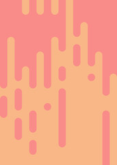 Pink Peach color Abstract Rounded Color Lines halftone transition background illustration