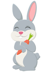 Cute rabbit cartoon 