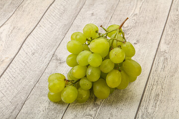 Sweet and tasty green grape