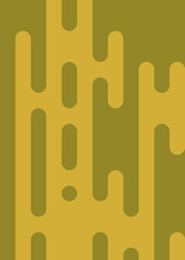 Metallic Gold color Abstract Rounded Color Lines halftone transition background illustration