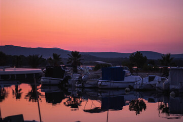 sunrise over the sea