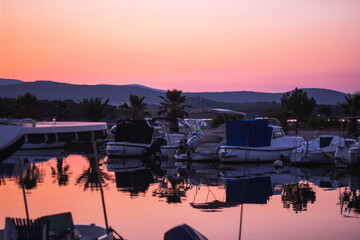 sunrise over the sea