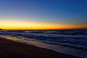 Obraz premium Beautiful sea in the early morning