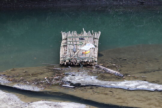Different boat used  in sangu river at Bandarban