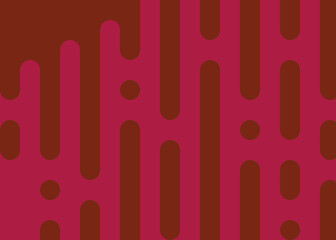 Crimson color Abstract Rounded Color Lines halftone transition background illustration