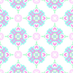 Decorative seamless pattern for home textile. Abstract texture designs can be used for backgrounds, motifs, textile, wallpapers, fabrics, gift wrapping, templates. Design Paper For Scrapbook. Vector	
