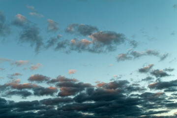 Fototapeta na wymiar Clouds in the sky.
