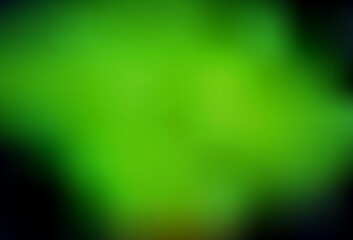 Dark Green, Yellow vector blurred template.