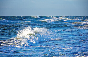 Beautiful sea in the early morning