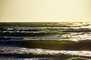 Beautiful sea in the early morning