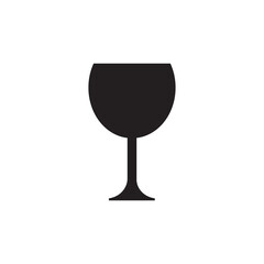 Wine glass icon 