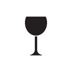 Wine glass icon 