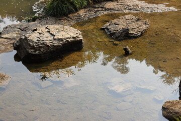 Beautiful scene of sangu river at Bandarban