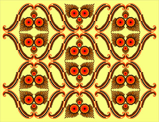 Hungarian beautiful folk art, floral decoration
beautiful flower illustration
