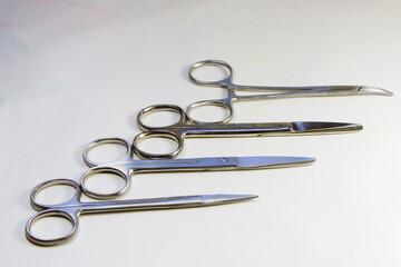 Dissection Kit - Premium Quality Stainless Steel Tools for Medical Students of Anatomy. Surgery instruments. Operation scissors.