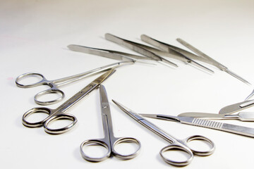 Dissection Kit - Premium Quality Stainless Steel Tools for Medical Students of Anatomy. Surgery instruments.