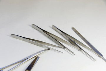 Dissection Kit - Premium Quality Stainless Steel Tools for Medical Students of Anatomy. Surgery instruments. Pincers.