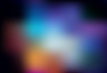 Dark Pink, Green vector blurred pattern.