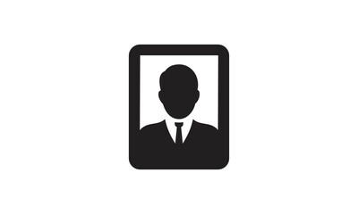 User sign icon person avatar icon design vector for multiple use