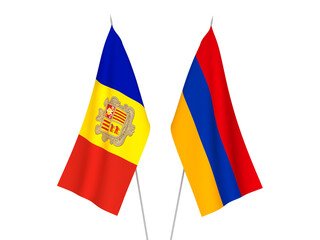 Armenia and Andorra flags