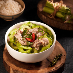 Bitter Melon Vietnamese style soup
