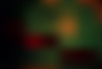 Dark Brown vector abstract blurred background.