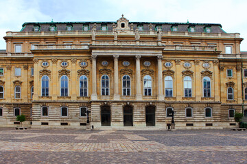 Fototapeta na wymiar The National Gallery in the Royal Castle, Budapest