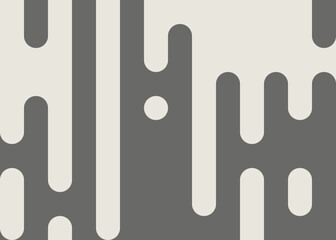 Abstract Rounded Color Lines halftone transition background illustration