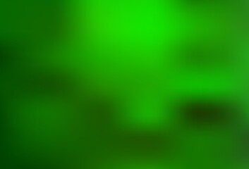 Light Green vector abstract blurred layout.