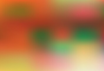 Light Orange vector abstract blurred background.