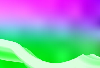 Light Blue, Green vector abstract bright template.