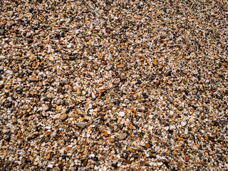 Colorful background - small stones texture