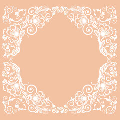 abstract floral decorative background for design